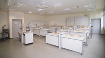 secondary school, high school, Wertingen, Germany, laboratory, Reference, Closed ceilings