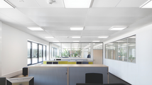 RAIF Ravensburg, Germany, Foyer, main hall, reference, Closed ceilings